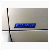 FIATロゴプレートの劣化を ...