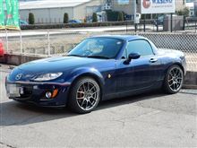 サスペンション交換..2順目　NCロードスター　ラルグス車高調整キット