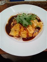 老舗喫茶店のとろとろオムライス・・・こがね