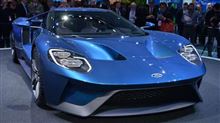 デトロイトモーターショー　２０１５　　　フォードGT　V6　3.5L ツインターボ