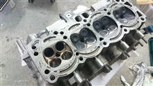 4AGシリンダーヘッド水漏れ検査 4AGシリンダーヘッド水漏れ検査