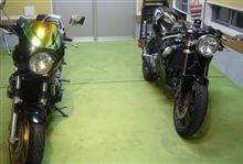 CB400エンジン掛かれ―!!