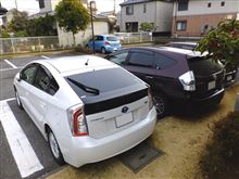 今日は洗車　２台＋１