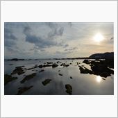 冬の海。