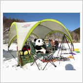 テラノ2台、氷上BBQに行く ...