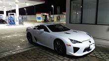 LFAが7000kmを超えました。 LFAが7000kmを超えました。