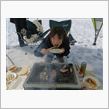 2015.01.25 立岩湖に氷上BBQをやりに行く。