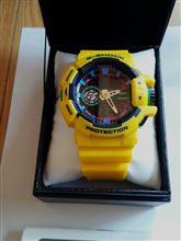 150214-4　某メーカー G-SHOCK Hyper Colors GA-400-9AJF･･･