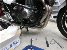 5000ｋｍ走ったのでオイル交換です^^