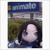 寒い中チャリで隣町のアニメイ ...