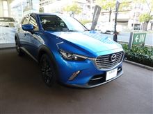 マツダCX-3の試乗車