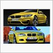 BMW M4 F82 vs M3 E46 イエロー対決SP動画!!!
