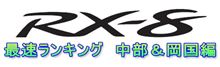 RX-8最速ランキング岡国のご協力のお願い