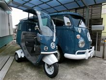 突然の納車・・・やっと並んだ(^.^)