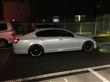 夏タイヤ装着＆車高調整