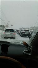 暴風雪はハンパなかった・・・