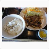 牛カルビ焼き肉定食