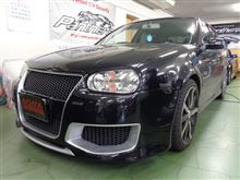 ゴルフ４　フットランプ取付　＆　タント　ＬＥＤ打ち替え・スピーカー取付