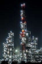 工場夜景 ~ 鹿島臨海工業地帯 工場夜景 ~ 鹿島臨海工業地帯
