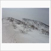 藻琴山で山スキー