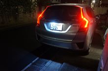 ホンダFIT3/オデッセイ/JADE専用ナンバー灯開発中