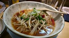 居酒屋の台湾ラーメン