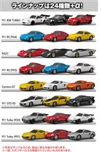 サークルＫサンクス限定　京商1/64ミニカー、次はポルシェ！