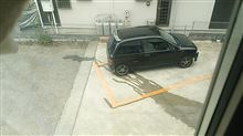 代車が無いのは困る。。(-_-;)