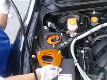 車高調取り付けの凡ミス 車高調取り付けの凡ミス