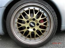 BBS Racing GT2 痛恨のマグホイールクラック! BBS Racing GT2 痛恨のマグホイールクラック!