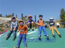 午後は近所の子供らときらら浜へ