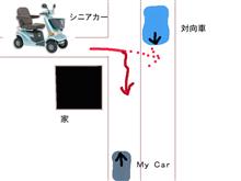 シニアカーは恐ろしい 20150427