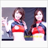 NGKのブースにて、、撮影　 ...