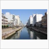 中洲の朝