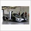 日本初走行！ Koenigsegg（ケーニグセグ） One 1 を見てきました (^^)