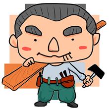 日曜日ですので日曜大工をしました