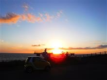 e夕陽でした♪