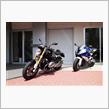 BMW S1000RRとR NINE Tの試乗。