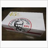 今日のディナーは、「KFC」 ...