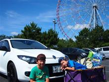 カニ釣りと葛西臨海水族園 カニ釣りと葛西臨海水族園