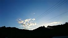 田舎の夕方 田舎の夕方