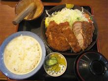 喜左衛門（きざえもん）のとんかつ＆駿富苑（すんぷえん）ステーキ