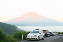 富士山を望む