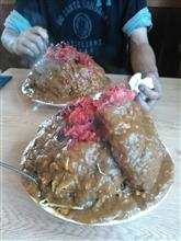 久々のカツカレー(^^)v