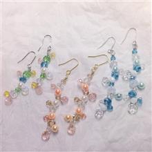 塩の結晶のようなピアス！笑