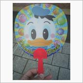 ディズニーのうちわ