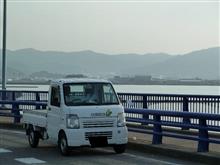 夏休み　5日目の早朝　キャリーで。