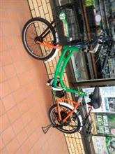 セブンイレブンの自転車
