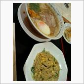 醤油ラーメンとチャーハン
