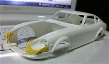 制作記　フジミ１/２４　フェアレディ２４０Z　その２